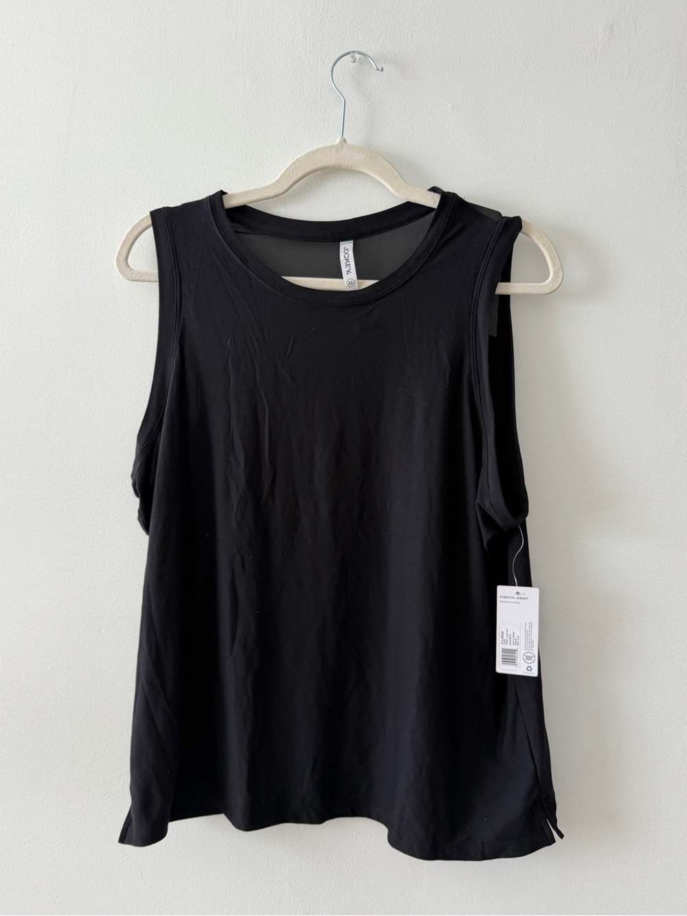 Jockey Black Sleeveless Tank Top